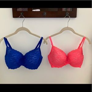 2 Victoria Secret Bras- 34 DD